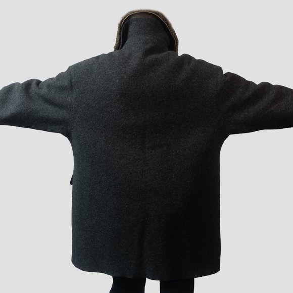 Vintage Hilary Radley Wool Coat (with removable liner) - Picture 5 of 6